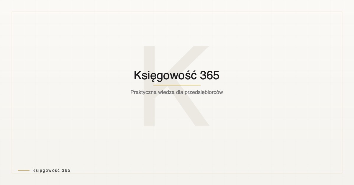 Ilustracja artykułu — Księgowość 365