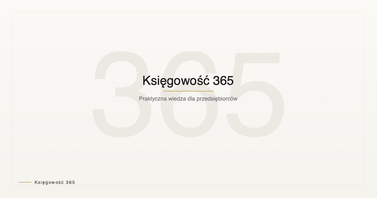 Ilustracja artykułu — Księgowość 365