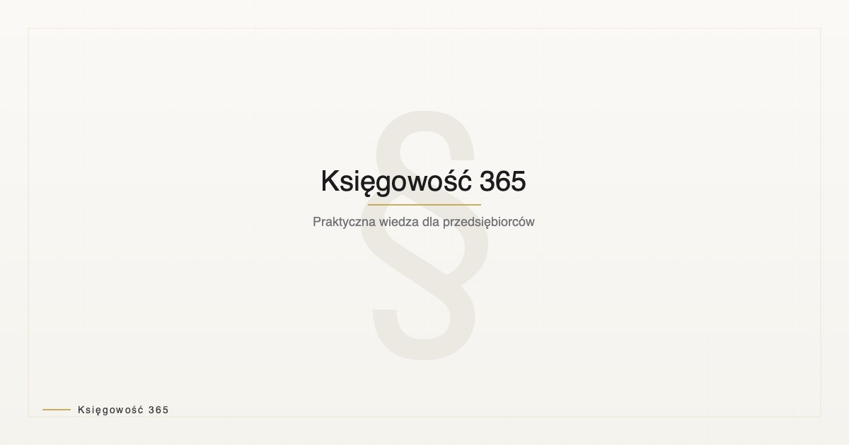 Ilustracja artykułu — Księgowość 365